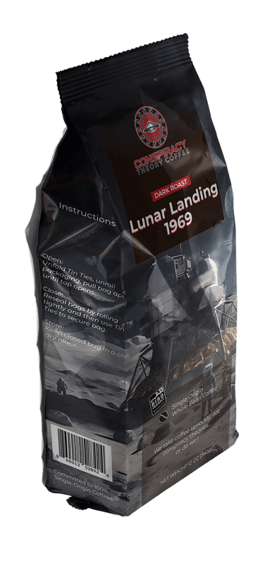 lunar landing 1969 single origin dark roast coffee