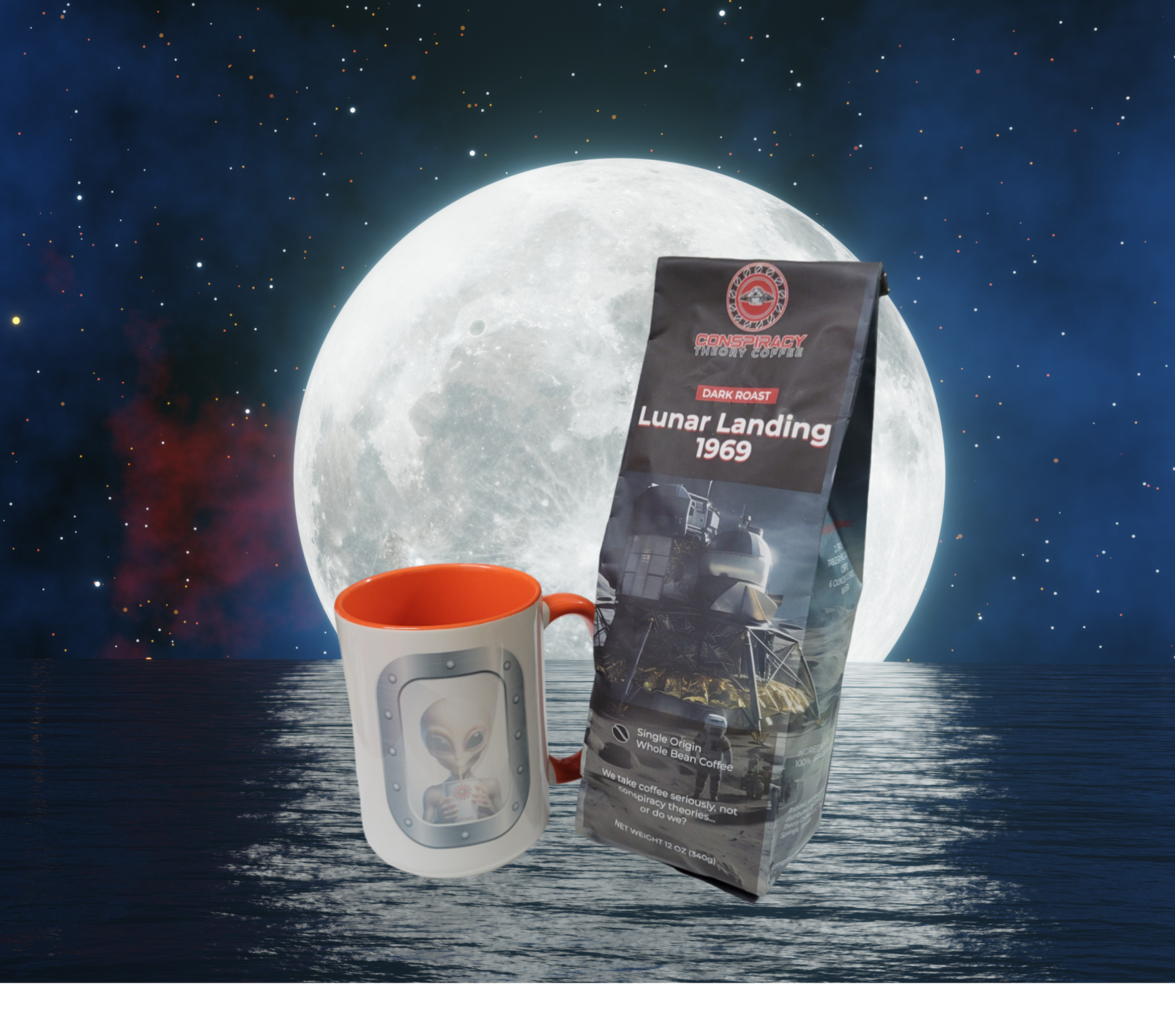 Lunar Landing 1969 Coffee | Mug Combo