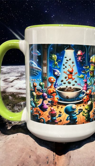 CTC Intergalactic Conspiracy Party Alien Coffee Mug