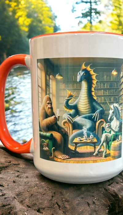 CTC Cryptozoology Alien Coffee Mug