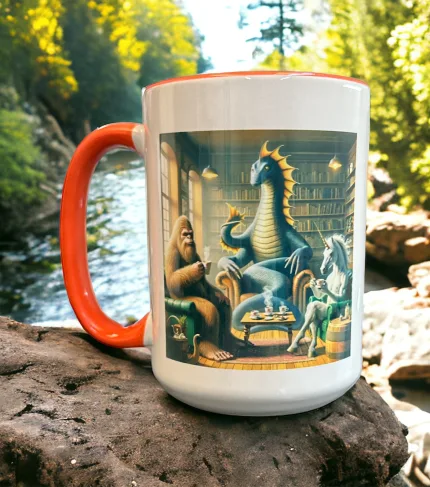 Conspiracy Theory Coffee - Single Origin Craft Coffee Roaster in Florida 42 CTC Cryptozoology Alien Coffee Mug