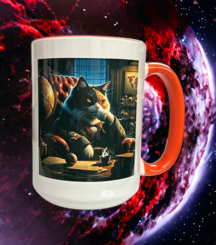 Conspiracy Theory Coffee - Single Origin Craft Coffee Roaster in Florida 40 CTC Cat Domination Coffee Mug