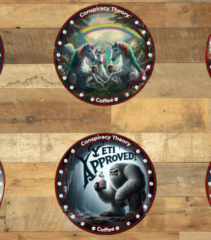 Conspiracy Theory Coffee - Single Origin Craft Coffee Roaster in Florida 31 Conspiracy Theory Coffee sticker pack